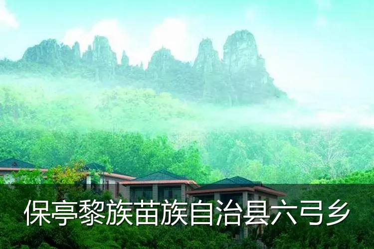保亭黎族苗族自治县六弓乡
